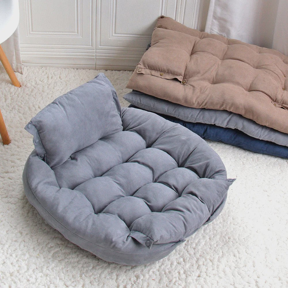 Multifunctionele Honden- en Kattenmand 3-in-1 | Zacht & Warm Slaapkussen