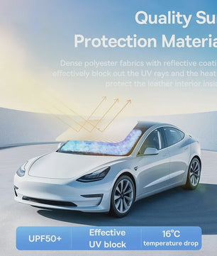 Baseus Auto Zonnescherm Paraplu Voorruit - Effectieve Zon- en Hittebescherming