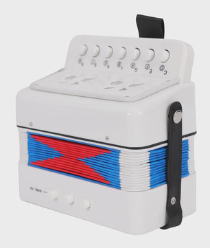 Mini Accordion Speelgoed voor Kinderen - 10 Toetsen Muziekinstrument van ABS Materiaal