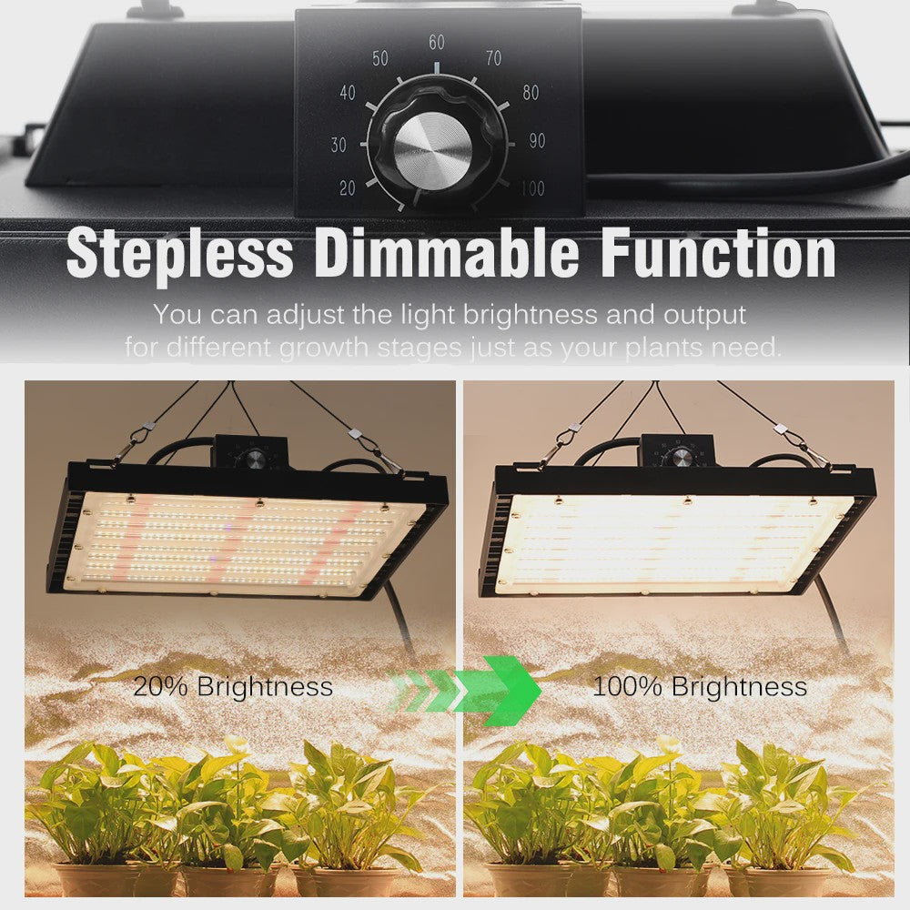 150W Full Spectrum LED Groeilamp Dimbare Quantum Board LM281B