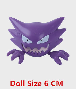 Pokemon Actiefiguren Set (4-9 cm) - Pikachu, Gengar, Eevee & meer - Cadeau & Verzamelen