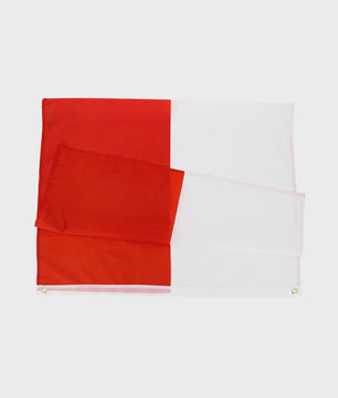 Indonesische Vlag - Polyester Banner met Messing Grommets - Diverse Maten