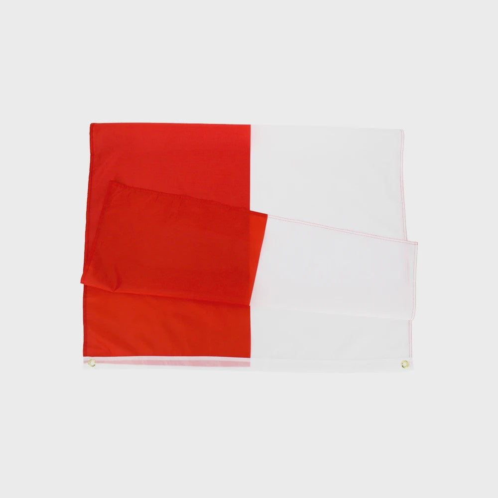 Indonesische Vlag - Polyester Banner met Messing Grommets - Diverse Maten