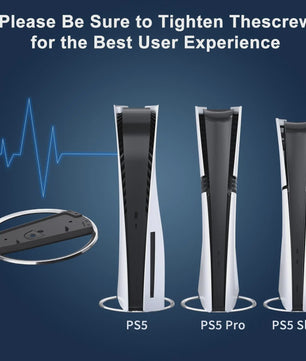 Verticale Standaard voor PS5, PS5 Pro & PS5 Slim - Zwart, Ruimtebesparend & Stabiel