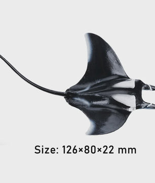Toymany Manta Ray Speelfiguur - Realistische Oceaan Dieren Model, Cadeau voor Kinderen