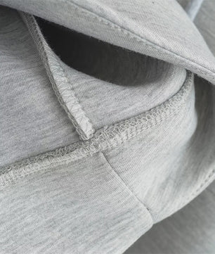 Unisex Oversized Rits Hoodie met Dubbele Zakken - Comfortabele Streetwear