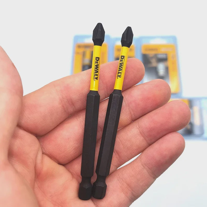 DEWALT Combinatie Set: PH2 Schroefbits & Verlengstukken (89mm, 57mm, 50mm)