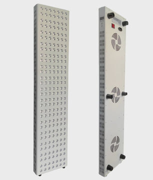 Professioneel Rood & Near Infrared LED Therapie Paneel - 630nm/660nm/850nm Dual Chip