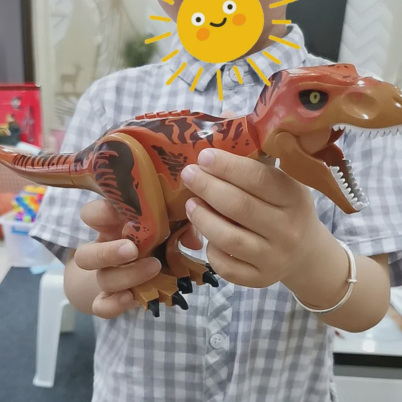 Grote Dinosaurus Bouwstenen Set - T-Rex, Velociraptor & Meer - Speelgoed voor Kinderen