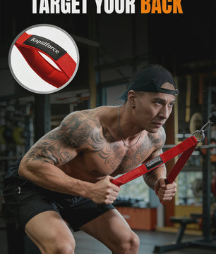 Heavy Duty Triceps Touw voor Kabelmachine - Fitness Pull Down Oefening voor Biceps, Triceps & Rug Training