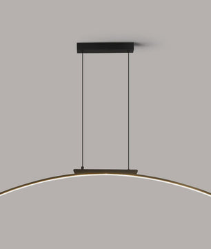 Moderne LED Boog Hanglamp - Stijlvolle Verstelbare Plafondlamp voor Eetkamer & Keuken