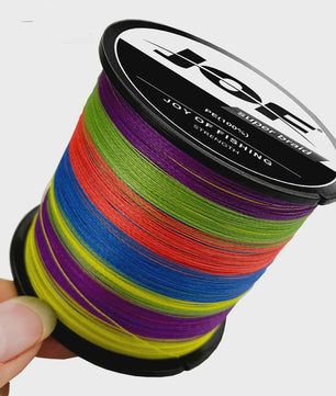 JOF X8 Gevlochten Vislijn - Super Sterk 8-Strands PE Multifilament - 18LB-78LB