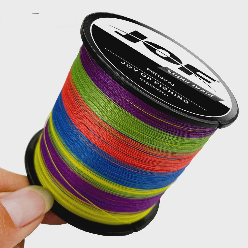 JOF X8 Gevlochten Vislijn - Super Sterk 8-Strands PE Multifilament - 18LB-78LB