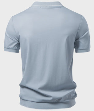 AIOPESON Heren Tencel Polo Shirt - Premium Kwaliteit & Ademend Comfort