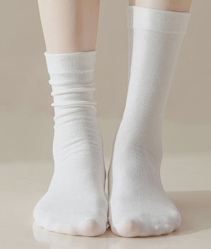 Dames Sokken Wit - 5/10/15/20 Paar - Koreaanse Stijl Mid-Calf