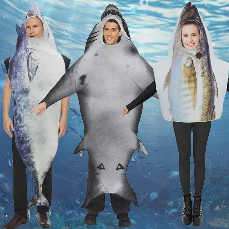 Uniek Vis Kostuum - Perfect voor Feestjes, Carnavals en Optredens