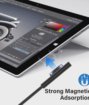Universele USB-C PD Snellader Kabel Adapter voor Microsoft Surface Pro/Laptop