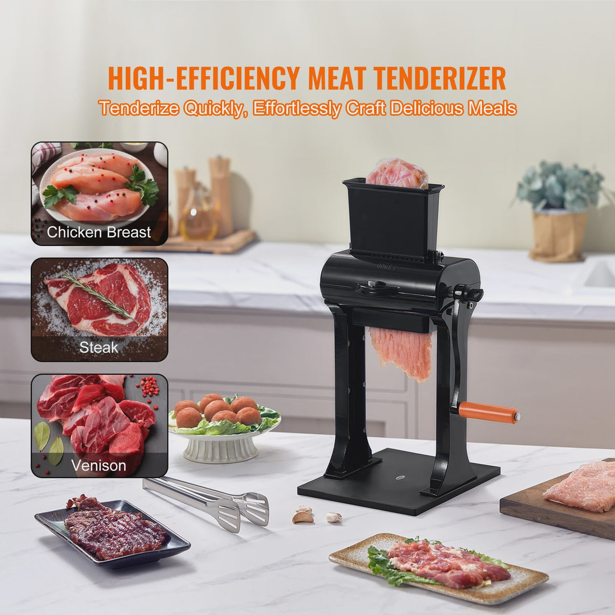 Professionele Vleesvermalser - Heavy Duty RVS Handmatige Keukenmachine