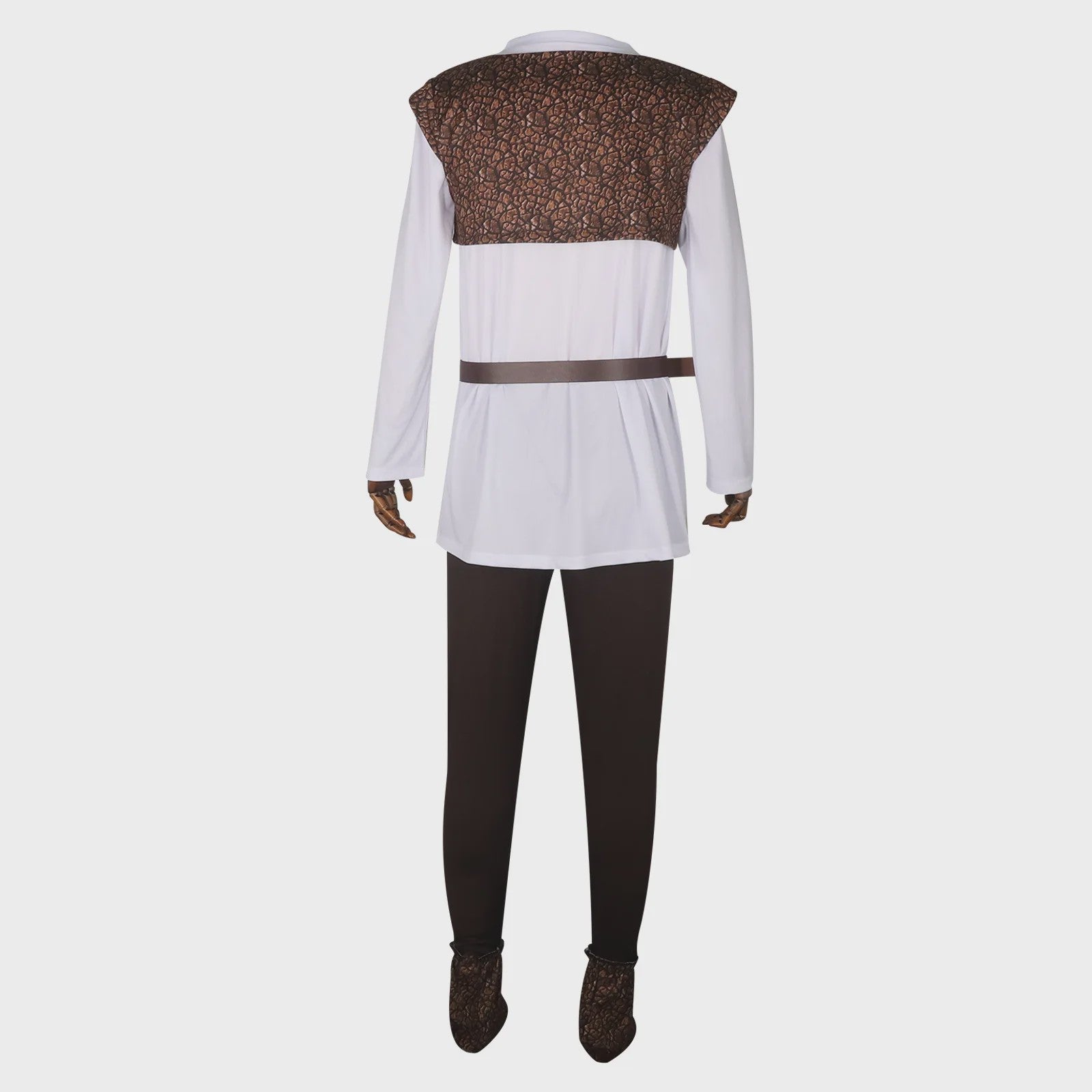 Shrek Cosplay Kostuum Heren - Compleet Halloween Outfit met Shirt, Vest, Broek & Accessoires