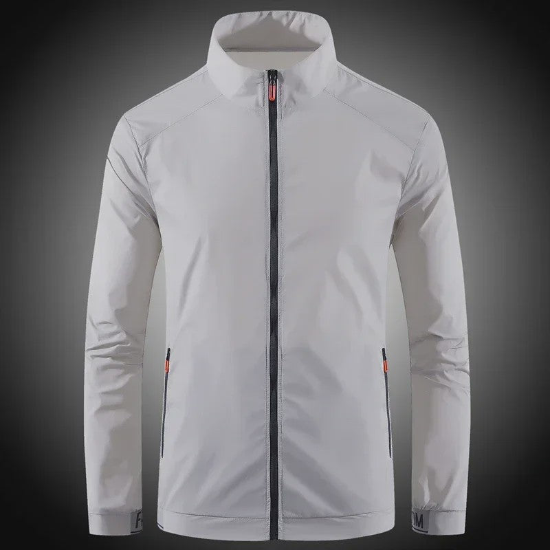 Heren UV Beschermende Sportjas - Ademend & Waterdicht Zomerjack