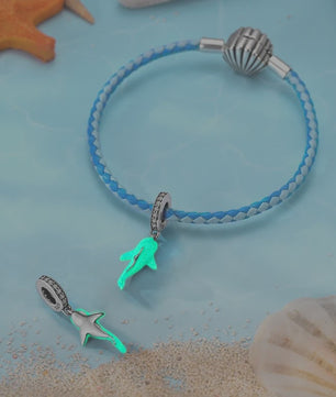 925 Sterling Zilver Charms: Walvishaai, Zeepaardje & Dolfijn - Luminous DIY Sieraden & Cadeaus