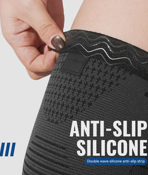 WRELS Compressie Kniebrace - Ademend, Anti-slip, Sport & Pijnverlichting