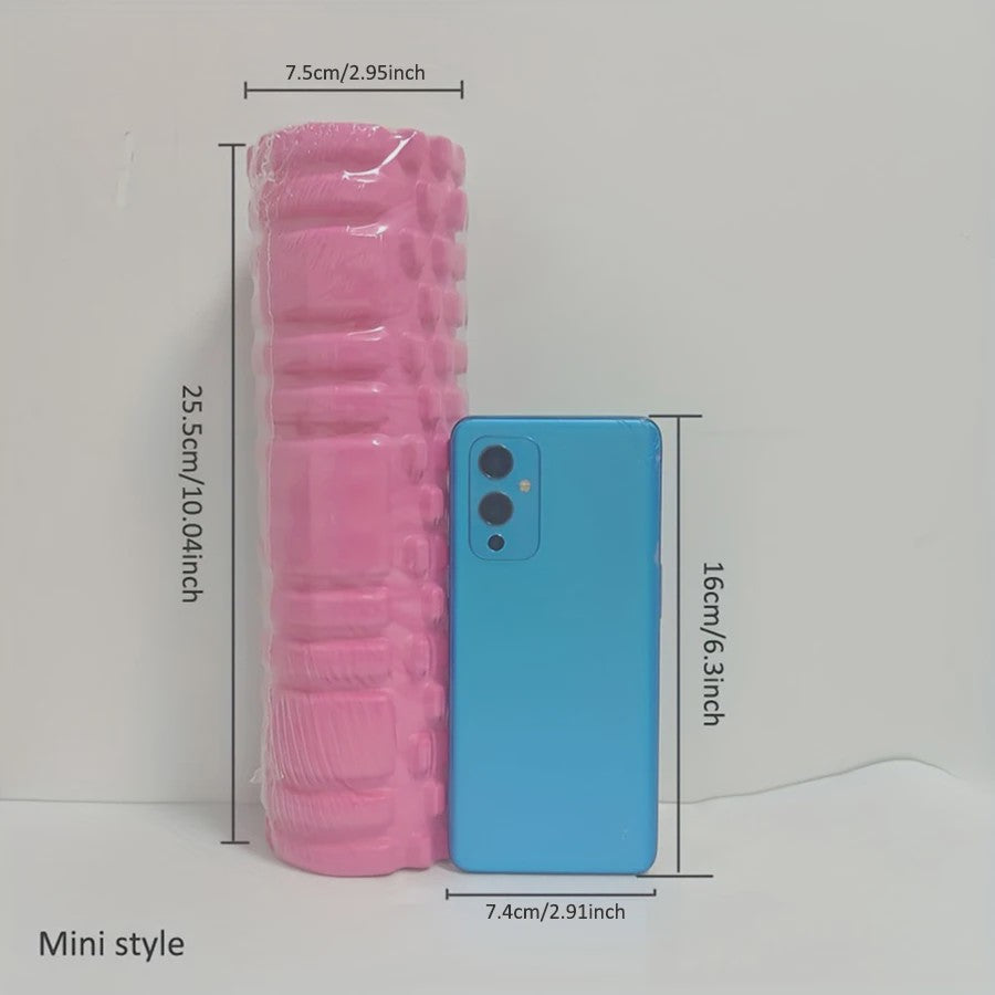 Mini Foam Roller 25.5cm - Yoga, Pilates & Fitness Massage