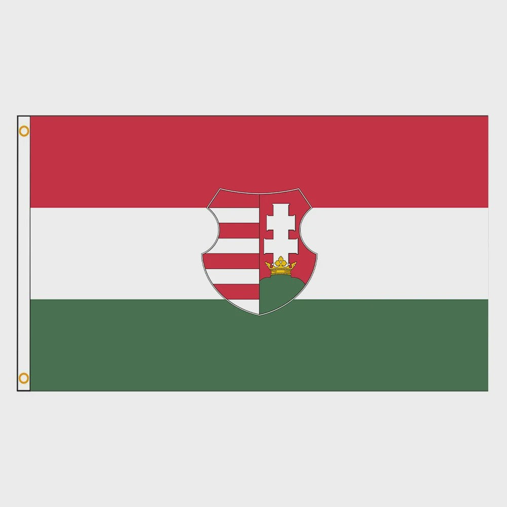Historische Hongarije Vlag 90x150cm (1920-1946)