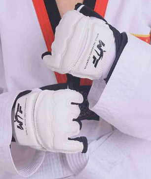 Karate & Taekwondo Handschoenen en Voetbeschermers Set - Half Vinger & Flexibel