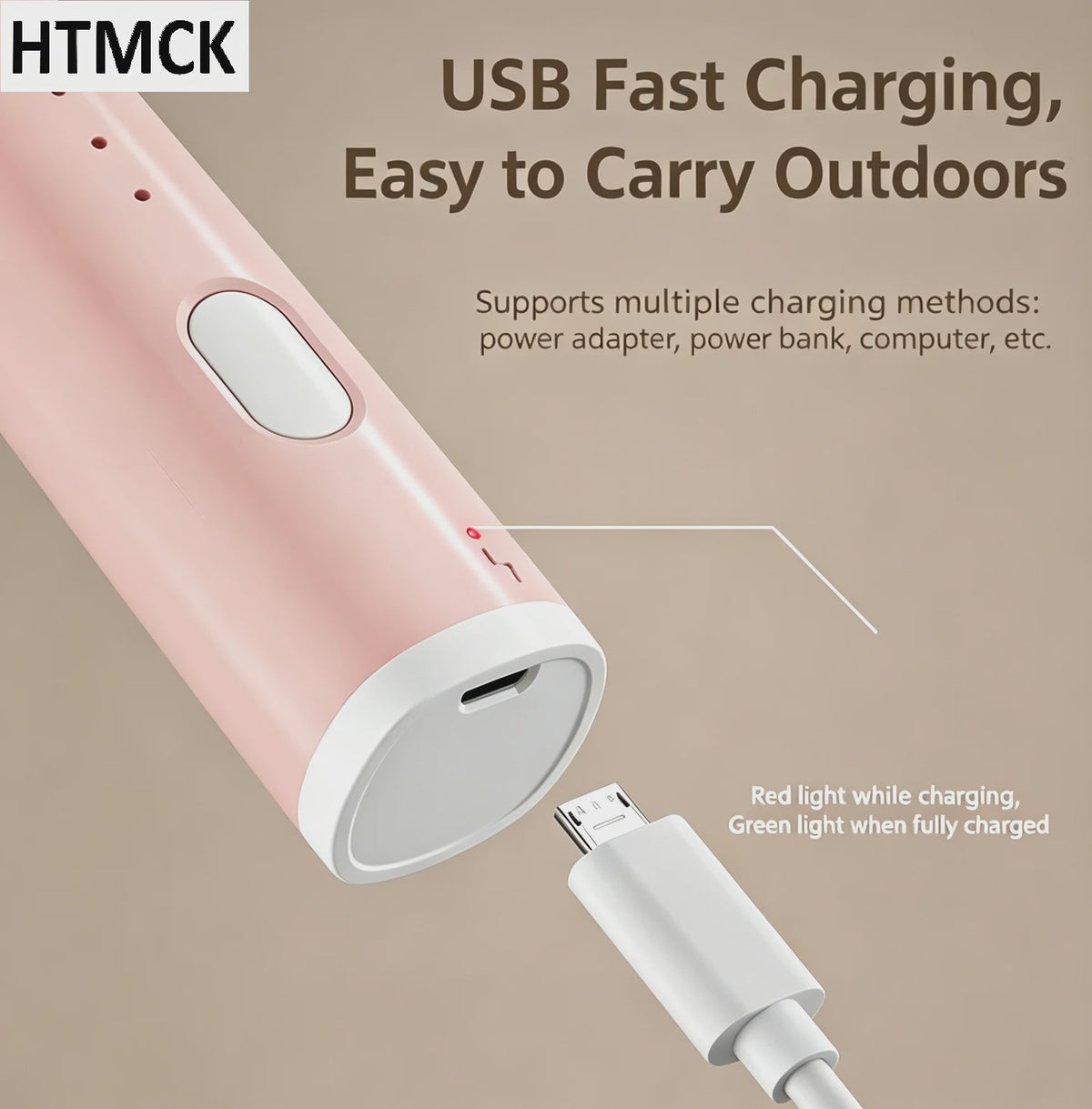 Elektrische Opschuimer & Eierklopper - USB Oplaadbaar, 3 Snelheden