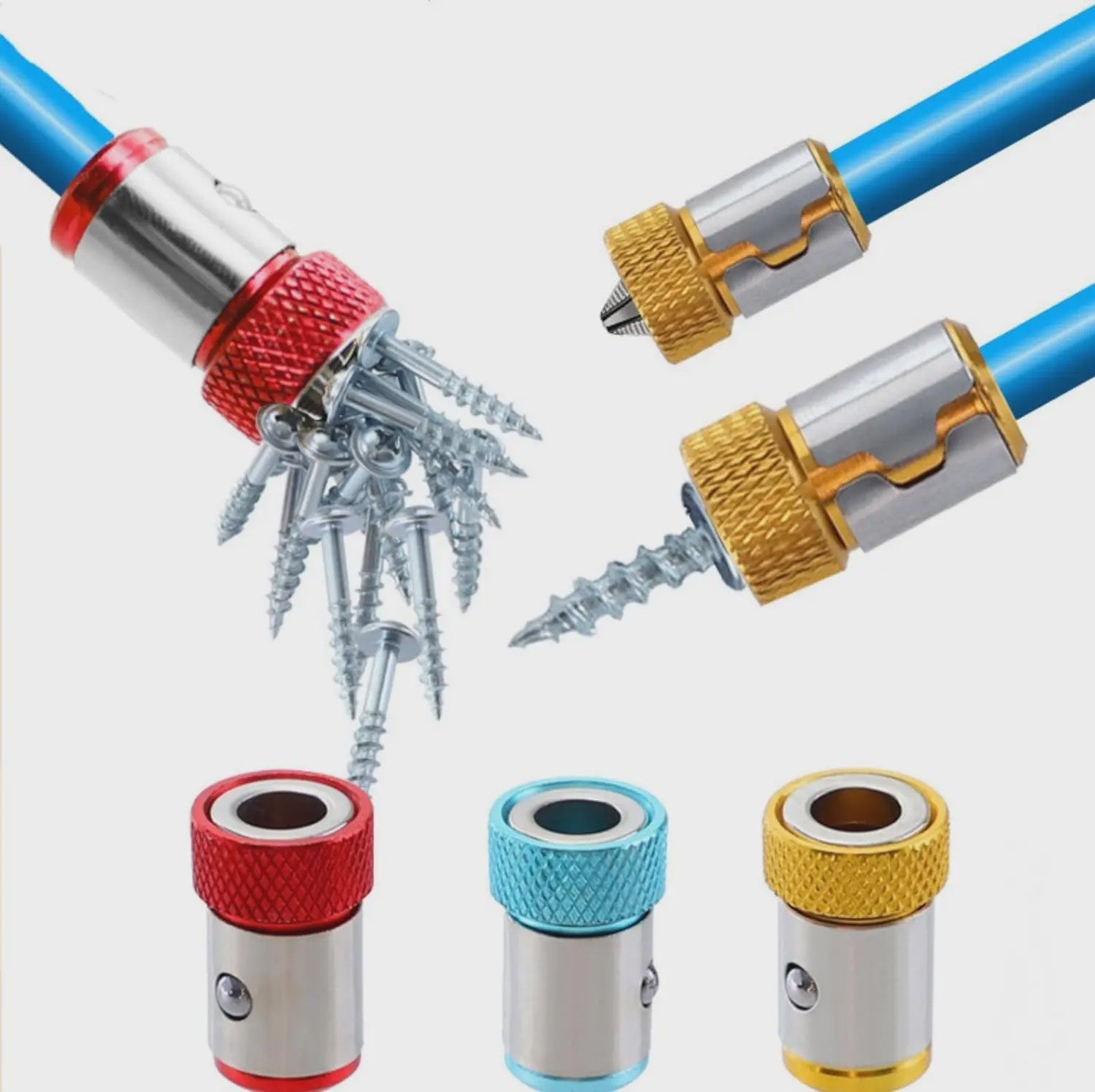 Magnetische Schroefring voor Schroevendraaier Bits - Houd Schroeven Vast