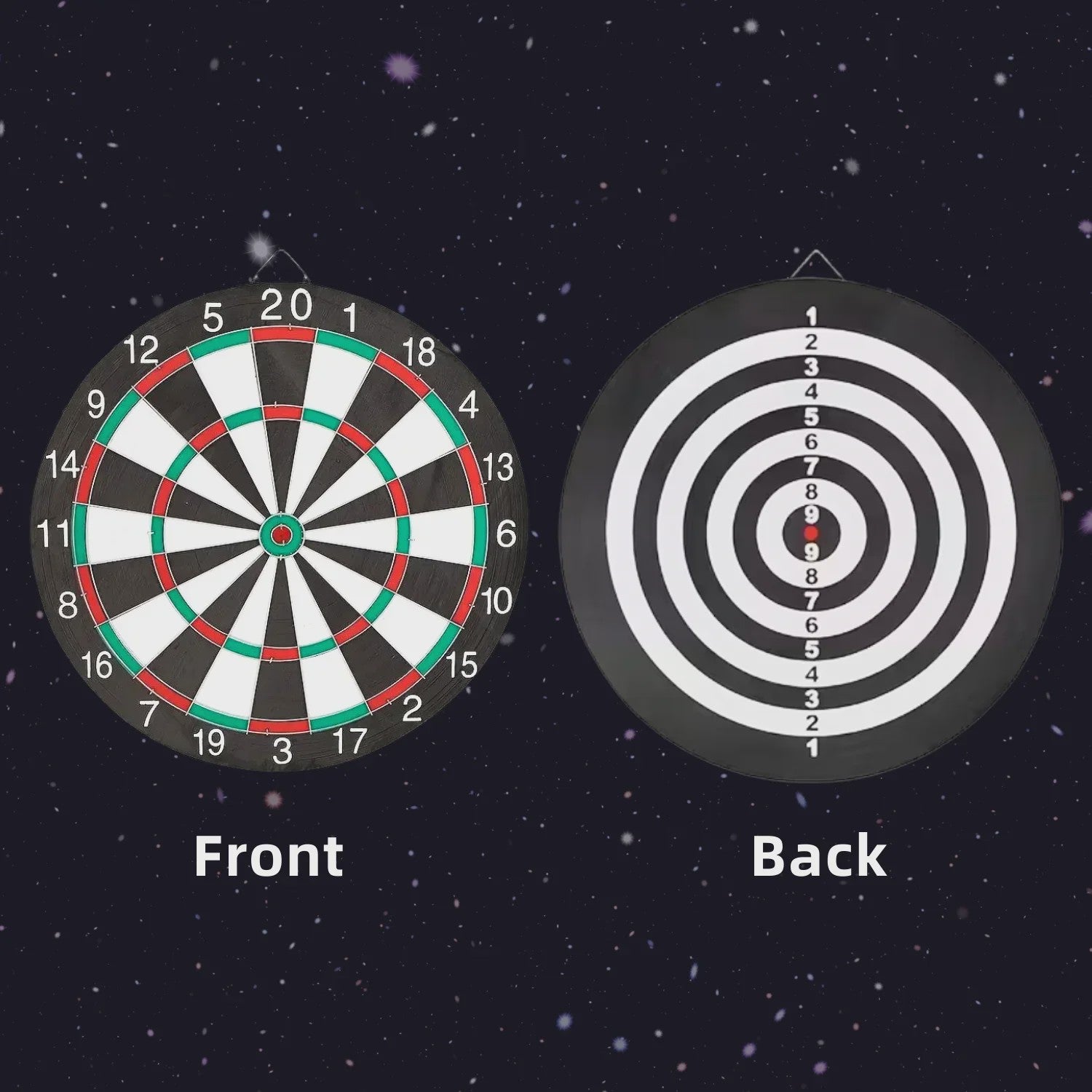 15 Inch Dartbord Set met 6 Darts - Perfect voor Feestjes, Familie en Spelletjes