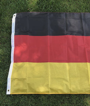 Duitse Vlag (60x90cm of 90x150cm) - Polyester - Zwart Rood Geel - Decoratie