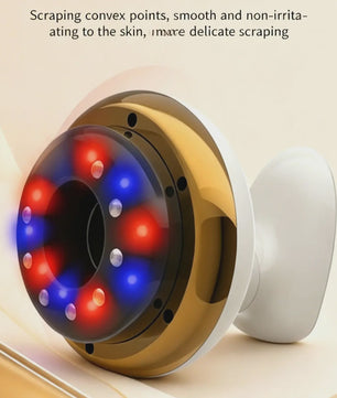 Elektrische Cupping & Schrap Massage Apparaat - Verwarmend, Verlicht Spanning