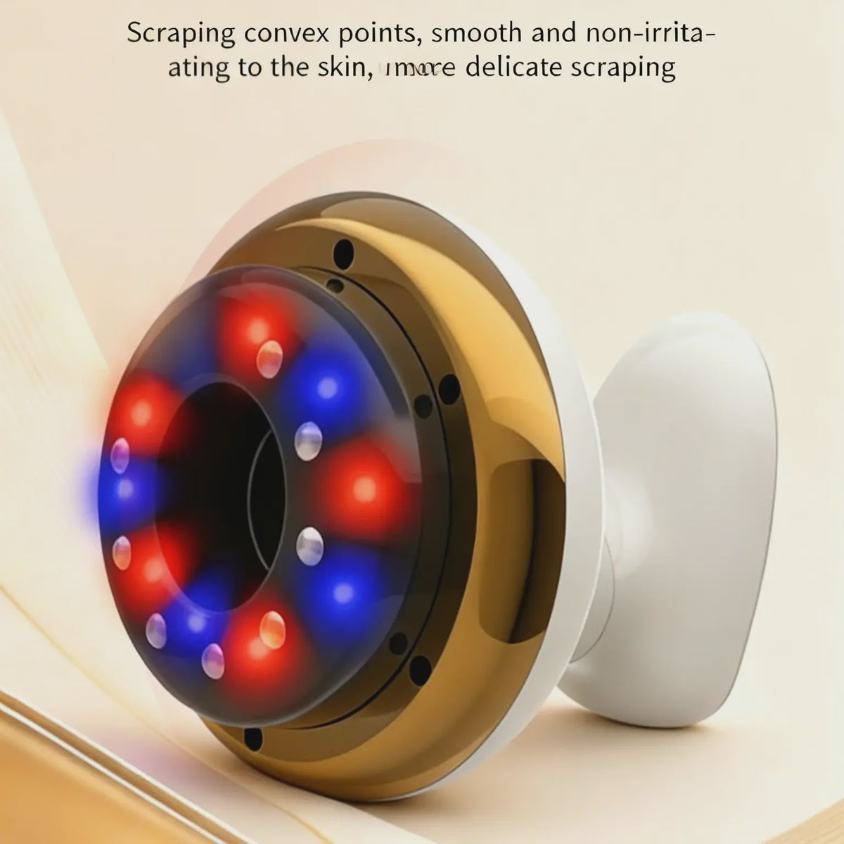 Elektrische Cupping & Schrap Massage Apparaat - Verwarmend, Verlicht Spanning
