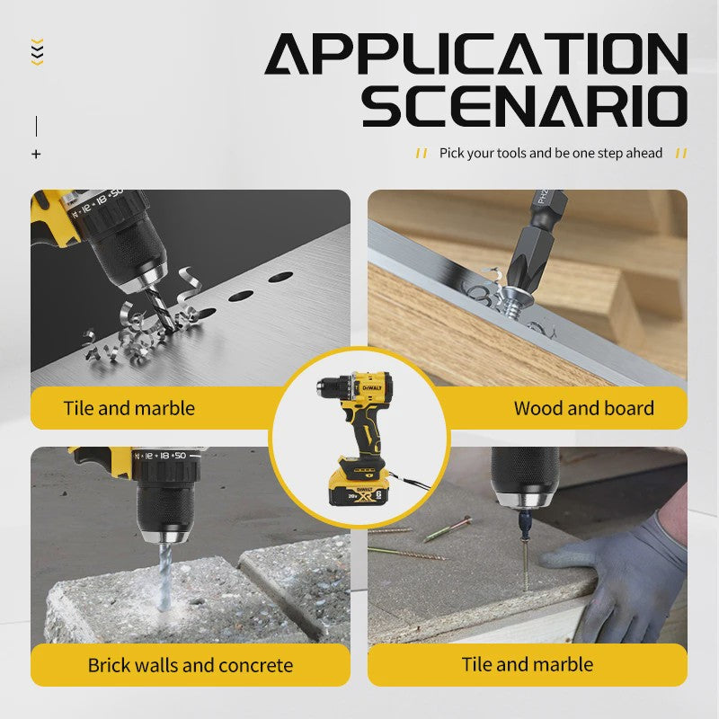 DeWalt DCD805 20V Brushless Accuboormachine - Krachtig & Compact