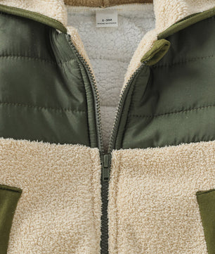 Schattige Baby Romper met Berenoren - Winter Fleece Jumpsuit voor Jongens & Meisjes (0-24M)