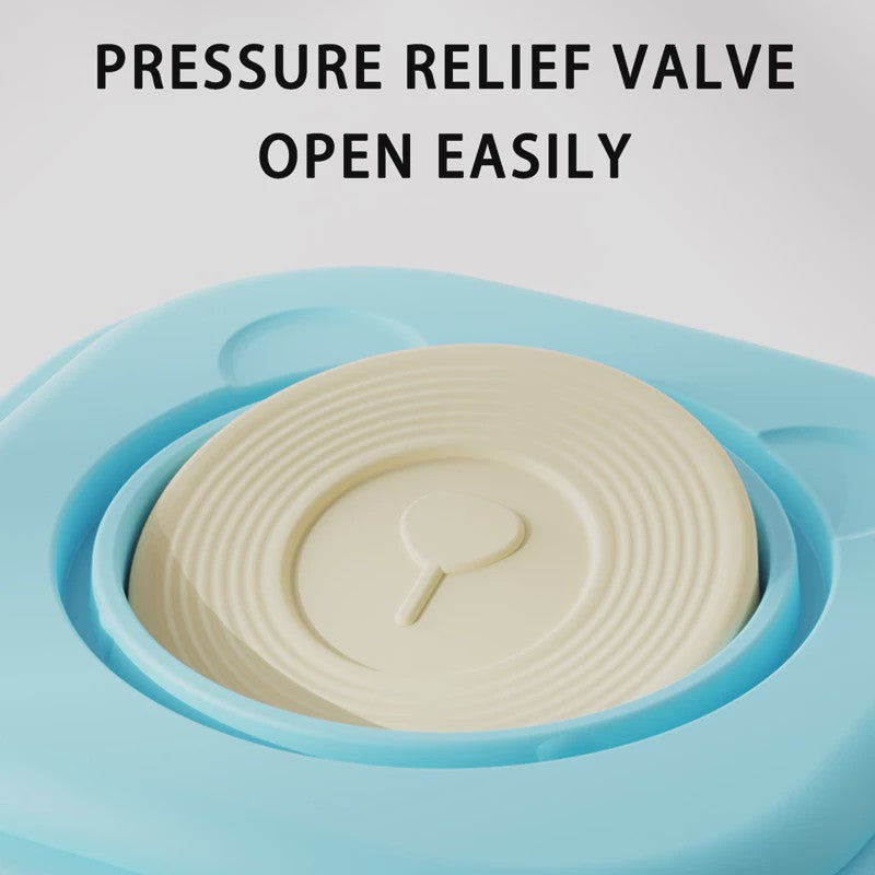 Set van 6 Baby Voeding Bewaarcontainers - PP Materiaal, Stoombaar & Lekvrij, Stapelbare Organizer
