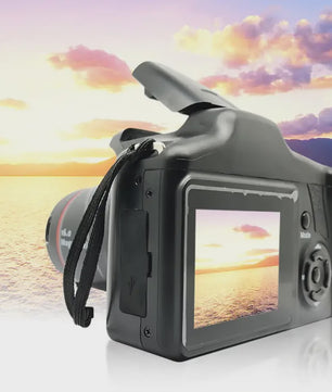 4K Digitale Fotocamera & Camcorder met 16MP, 16x Zoom - Perfect voor Vloggen, Feesten & Reizen