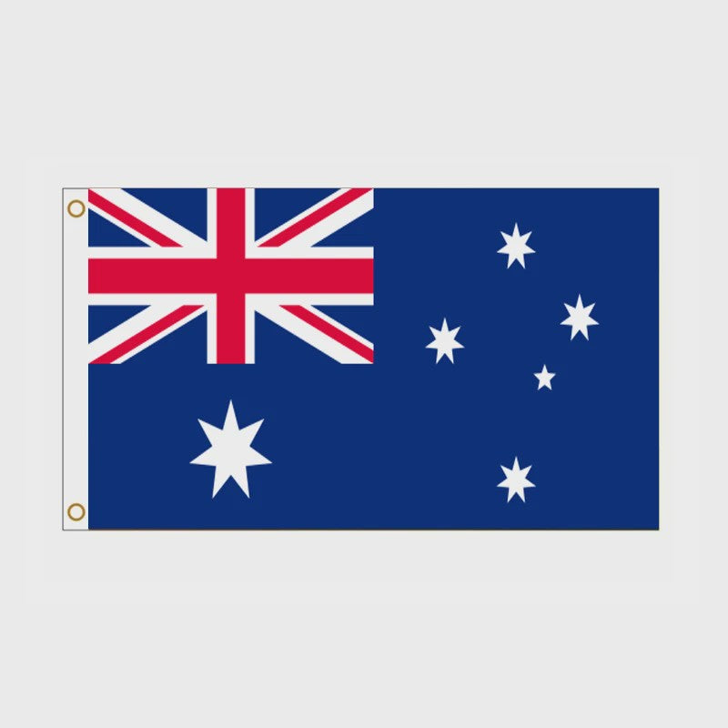 Australische Vlag 90x150cm - Voordeelset van 5 Stuks