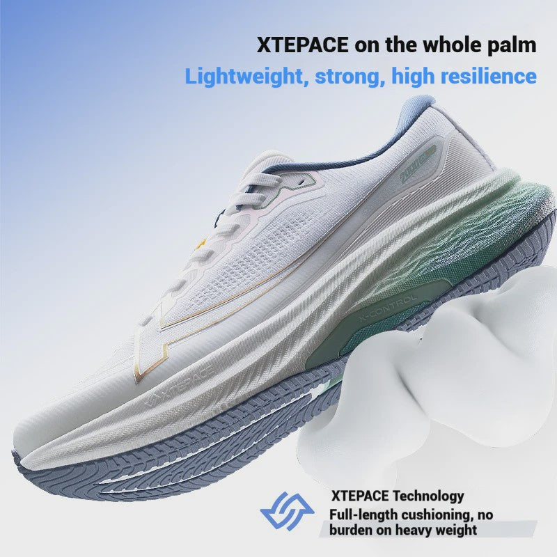 Xtep 2000km Plus Heren Hardloopschoenen - Lichtgewicht, Antislip & Slijtvast