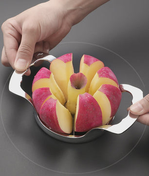 Praktische Appel-, Peer- en Oranjesnijder van Zinklegering - Keukenaccessoire