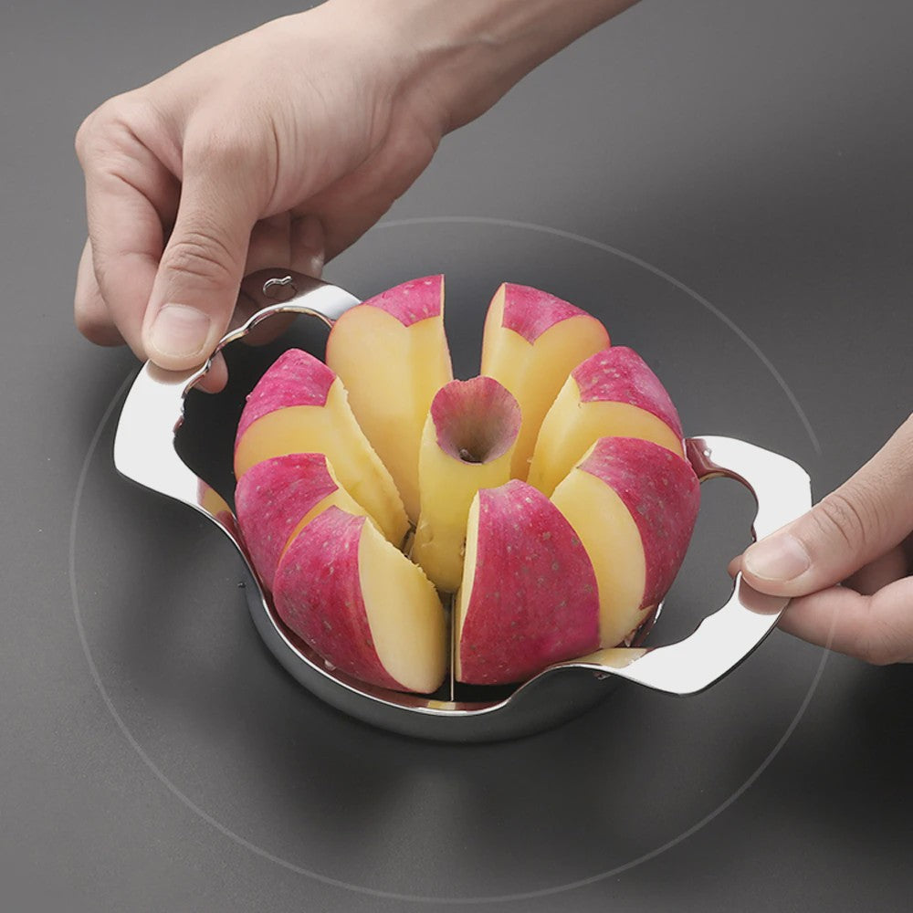 Praktische Appel-, Peer- en Oranjesnijder van Zinklegering - Keukenaccessoire