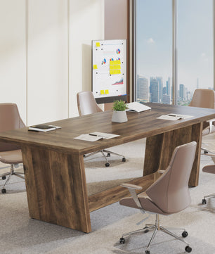 Tribesigns 180 cm Bureau - Ruim Industrieel Bureau voor Thuiswerkplek of Kantoor