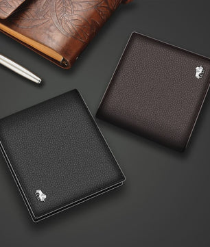 Luxe Heren Portemonnee van Bison Denim | Echt Leer, RFID, Muntvak & Kaarthouder (Model N4470)