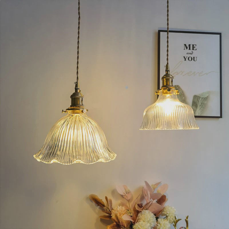 Moderne Glazen Hanglamp - Stijlvolle Plafondlamp voor Woonkamer, Keuken & Eetkamer