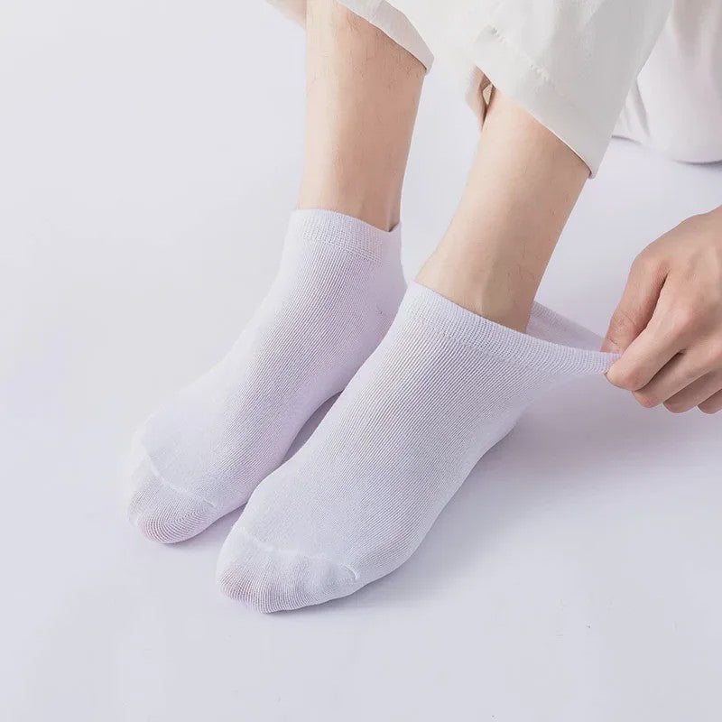 5 Paar Bamboevezel Enkel Sokken Dames - Ademend & Comfortabel Zomer