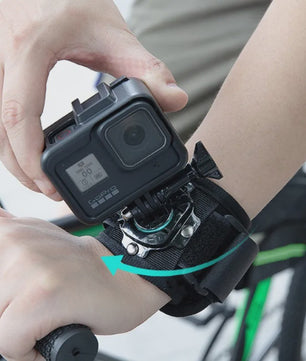 360° Roteerbare Handpolsband Mount voor GoPro & DJI Action Camera's