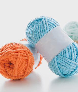 Zacht Chenille Garen 50g - Dik Velvet Garen voor Handwerken & DIY Baby Projecten