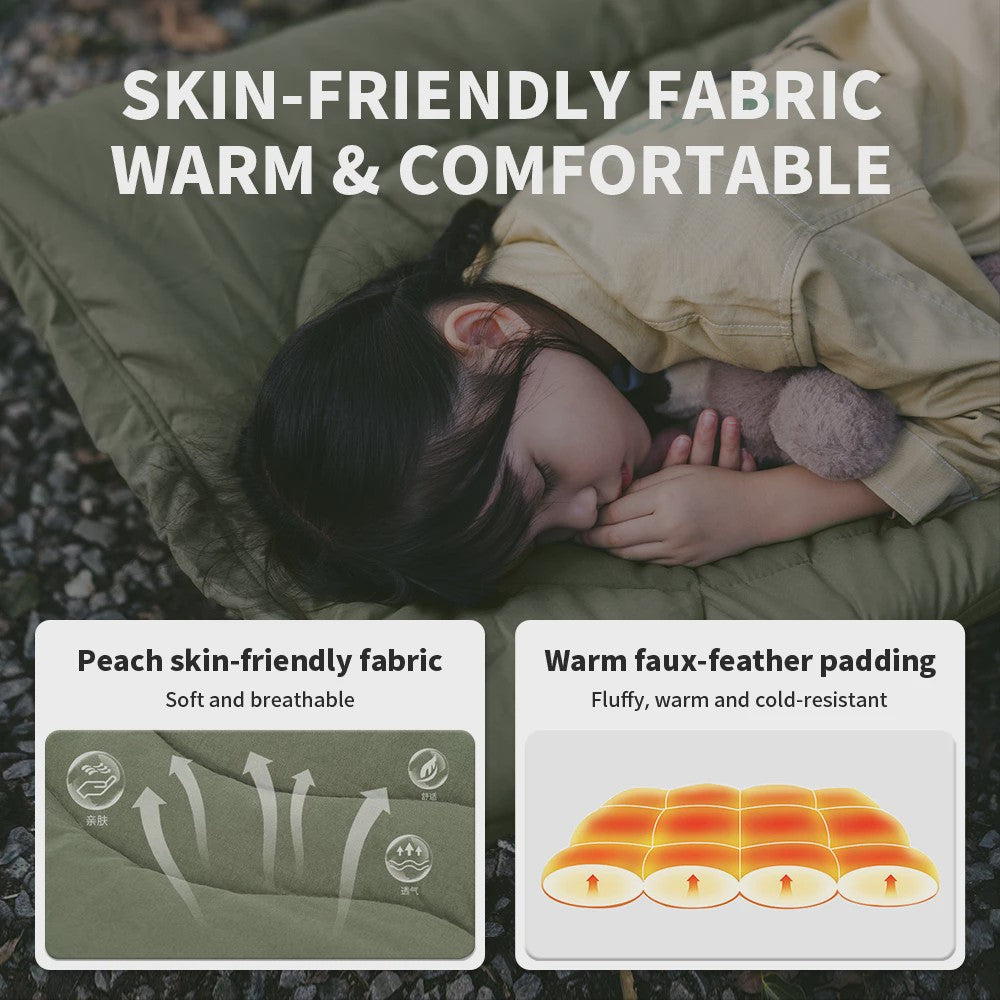 Naturehike Opvouwbare Ultralichte Slaapmat - Warm, Wasbaar & Draagbaar voor Camping en Kantoor